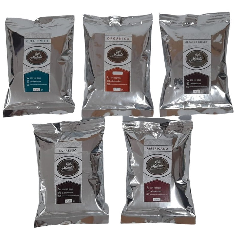 Kit 1: 5 bolsas a elegir de 150g